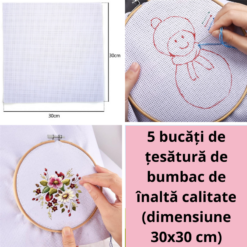 Alternative view of Set de broderie cu 32 de accesorii