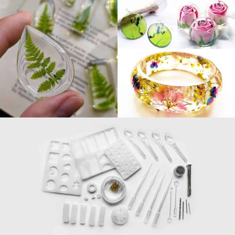 GLUESY®️ Set de sabloane pentru crearea manuala a cristalelor (83 bucati)
