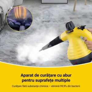 Alternative view of STEAMY® Vaporetto cu aer comprimat – Totul într-unul cu 9 accesorii exclusive