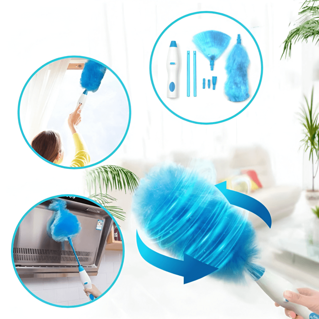 DUSTARO – pămătuf electric extensibil pentru zone greu accesibile - imagine 2