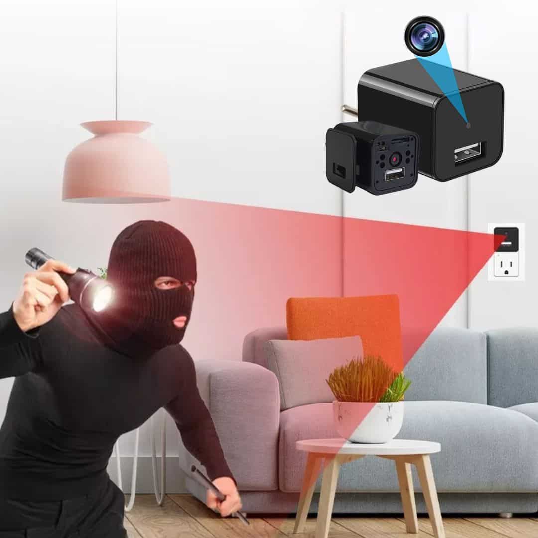 Încărcător USB cu Cameră Spion - imagine 5