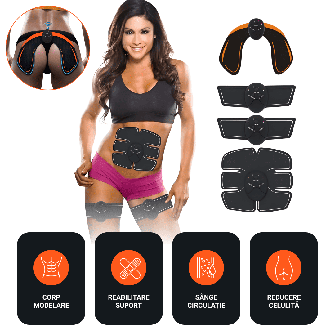 Electrostimulator muscular pentru abdomen - imagine 5