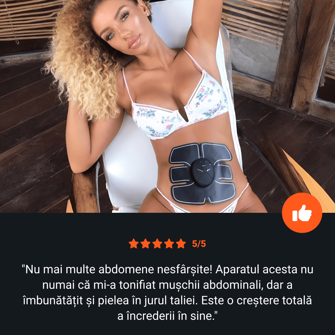 Electrostimulator muscular pentru abdomen - imagine 6