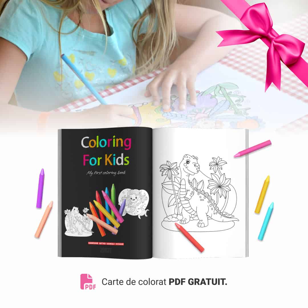 SET DE PICTURĂ ŞI DESEN + GRATUIT o carte de colorat! - imagine 7