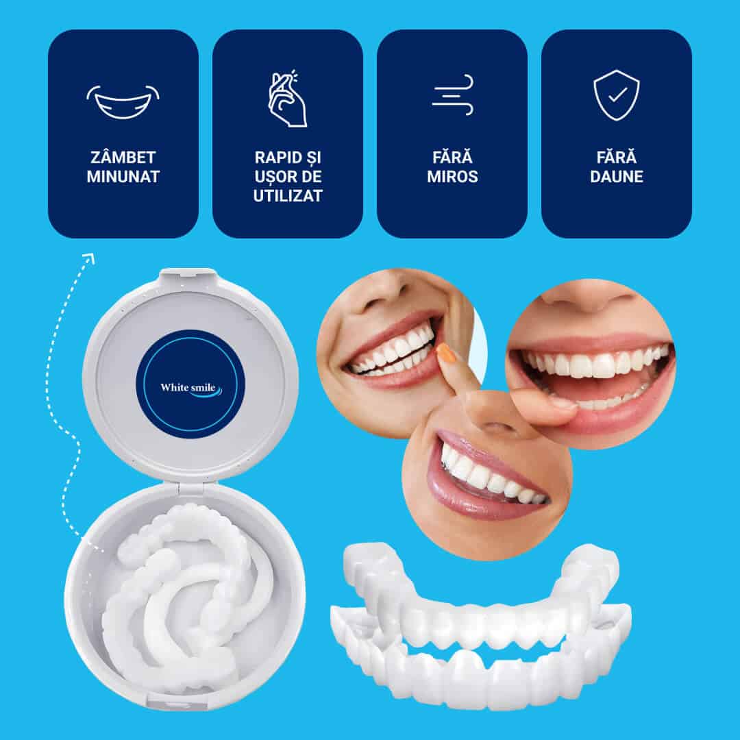 WHITESMILE™ – Fațetă Dentară Cosmetică Reglabilă - imagine 6