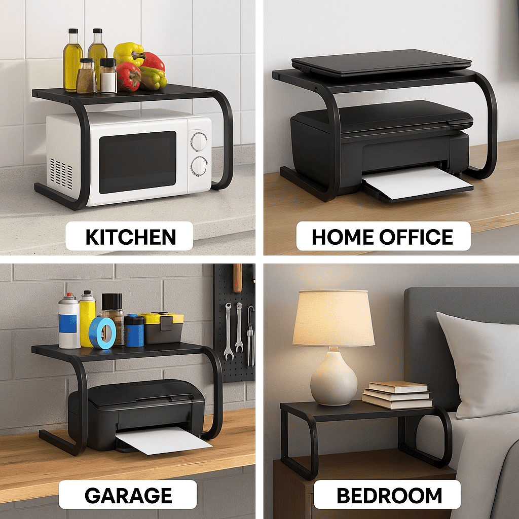 ElevateShelf – raft pentru mai mult spațiu în câteva secunde fără găurire - imagine 2