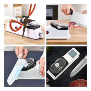 Alternative view of RAZORKNIFE – ascuțitor electric de cuțite pentru cuțite perfect ascuțite în câteva secunde