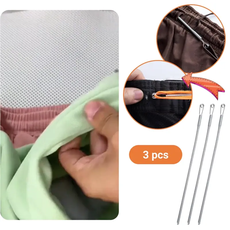 GARMENTFIX™ Ac pentru elastic – 3 BUC.