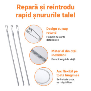 Alternative view of GARMENTFIX™ Ac pentru elastic – 3 BUC.