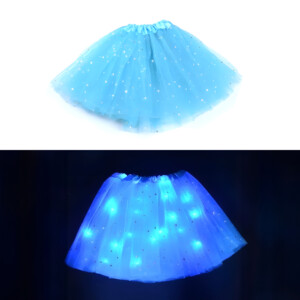 Alternative view of Fustă tutu cu lumini LED