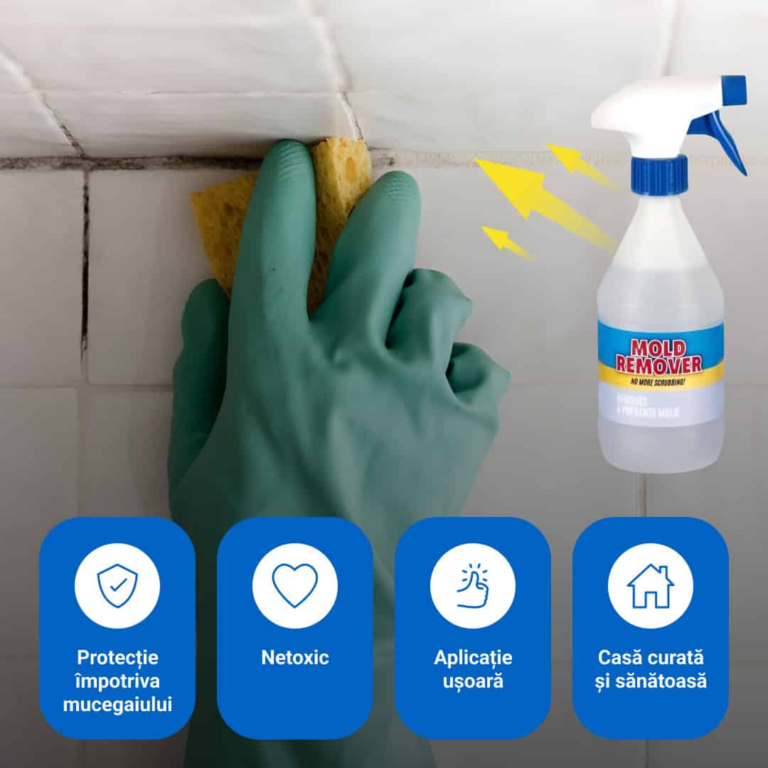 Moldguard – Spray pentru îndepărtarea mucegaiului și eliminarea permanentă a mucegaiului din locuință - imagine 4