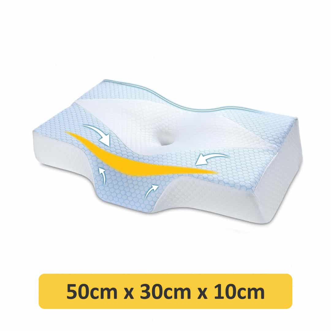 ErgoDream™ - Pernă Ergonomică din Spumă cu Memorie - imagine 6