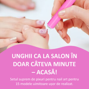 Alternative view of NAILGENIUS™ – Set de Stilouri pentru Nail Art