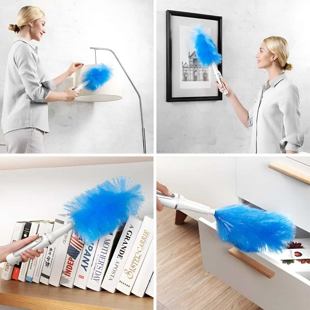 DUSTARO – pămătuf electric extensibil pentru zone greu accesibile - imagine 3