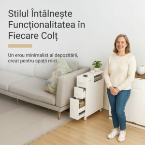 Alternative view of CornerEase™ - Dulap de Colț Subțire pentru Baie