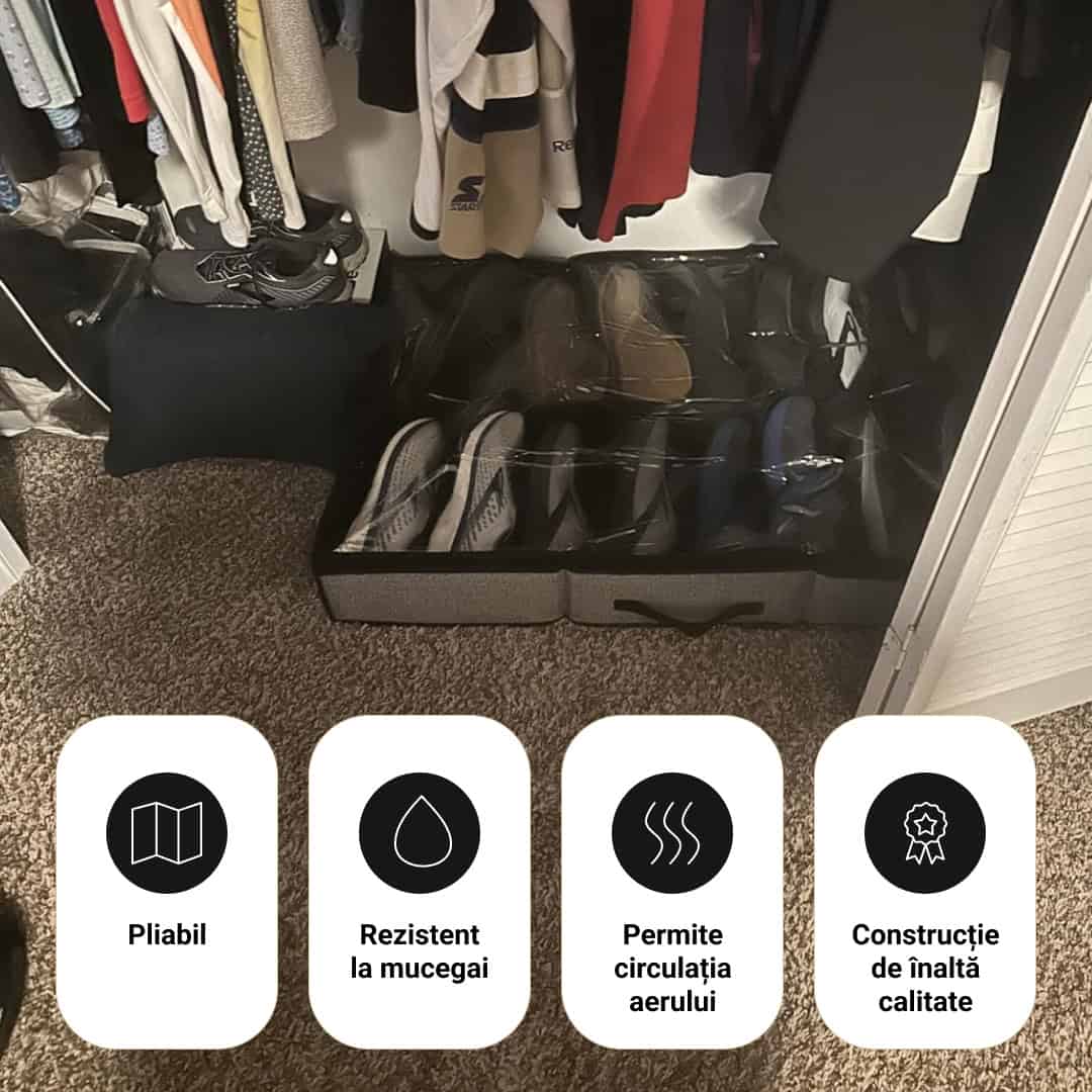 StoreEase™ - Organizator pantofi sub pat - 1+1 Gratuit - imagine 5