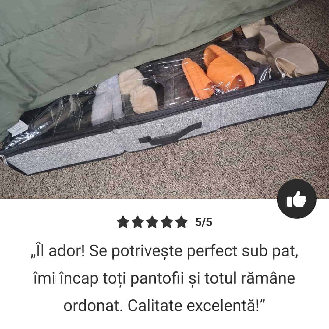 StoreEase™ - Organizator pantofi sub pat - 1+1 Gratuit - imagine 7