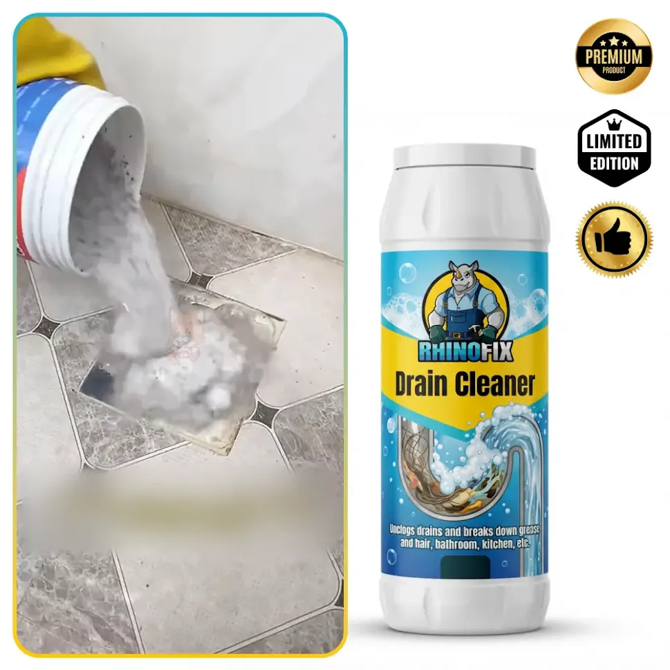 RhinoFix – Desfundator profesional pentru scurgeri înfundate (100 / 250 / 600 g)