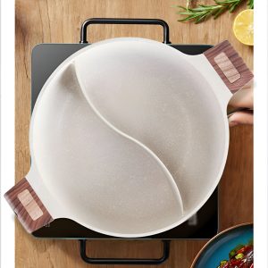 Alternative view of Nango™ – Oală Yin Yang pentru Fondue Chinezesc