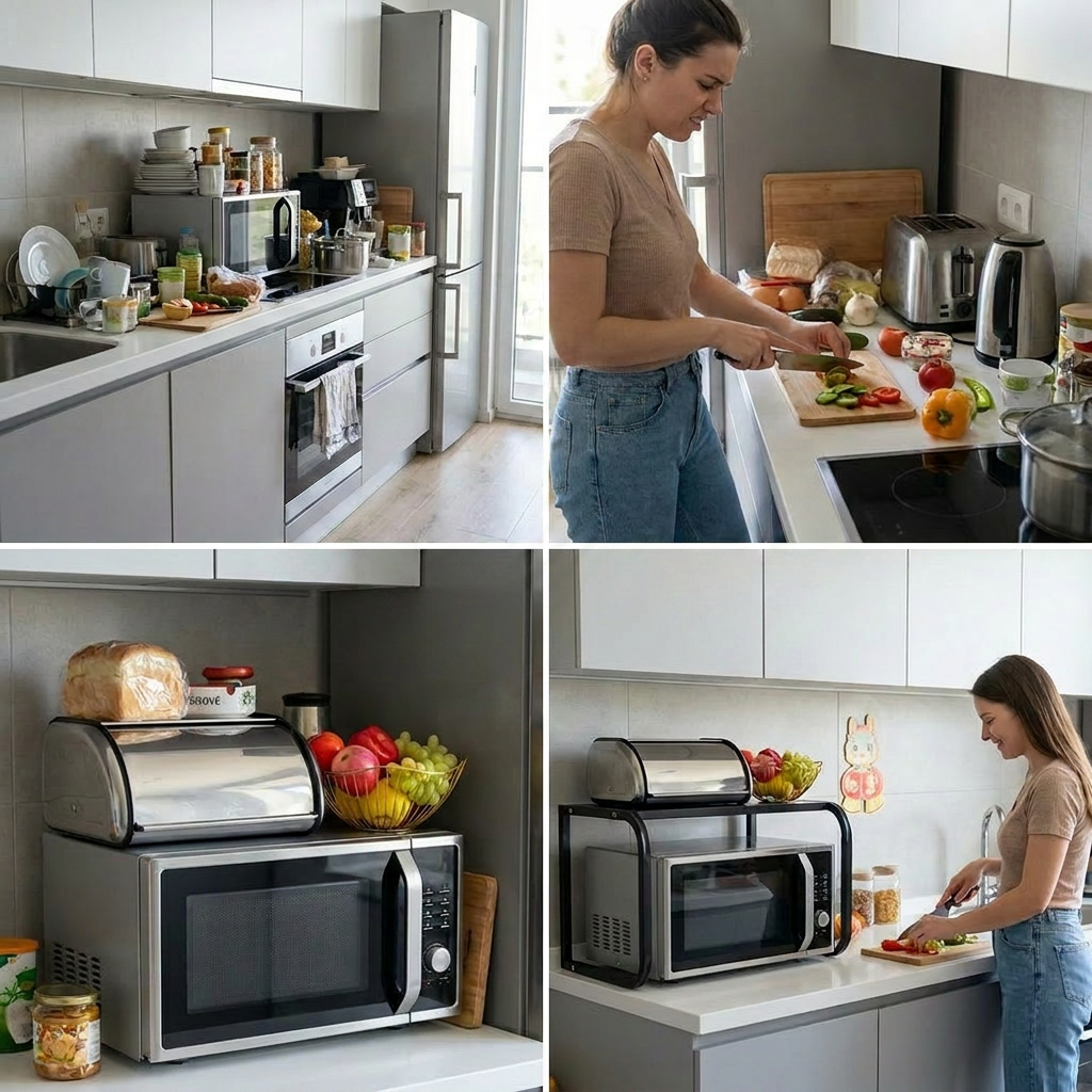 ElevateShelf – raft pentru mai mult spațiu în câteva secunde fără găurire - imagine 4