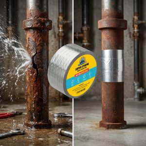 Alternative view of RHINOFIX – Bandă Sigilantă din Butil Super Rezistentă (1m + 1m GRATIS)