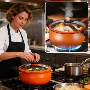 StockPot™ – Oală Antiaderentă de 5L